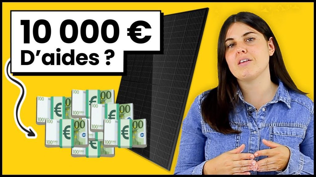 10 000€ d'aides panneaux solaire