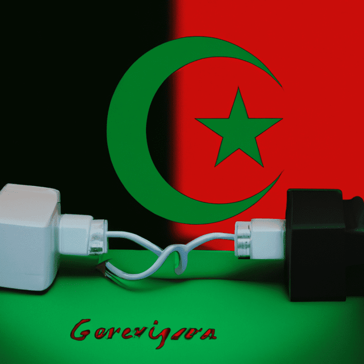 Image représentant des drapeaux d'Algérie et du Maroc pour résoudre un différend frontalier.
