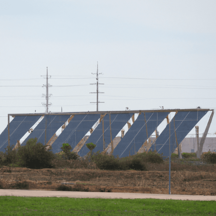 Energie solaire à Valence, Foren construite avec des panneaux solaires.